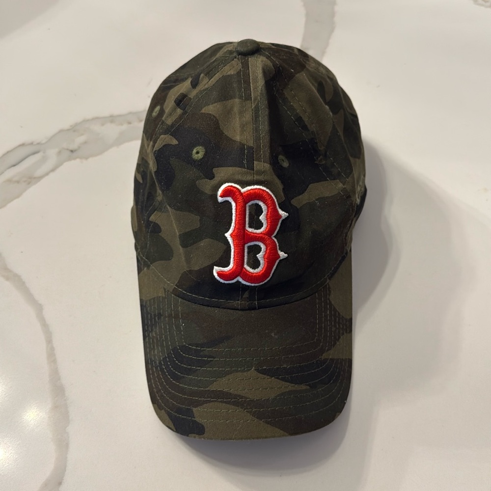Boston Red Sox Camo Hat